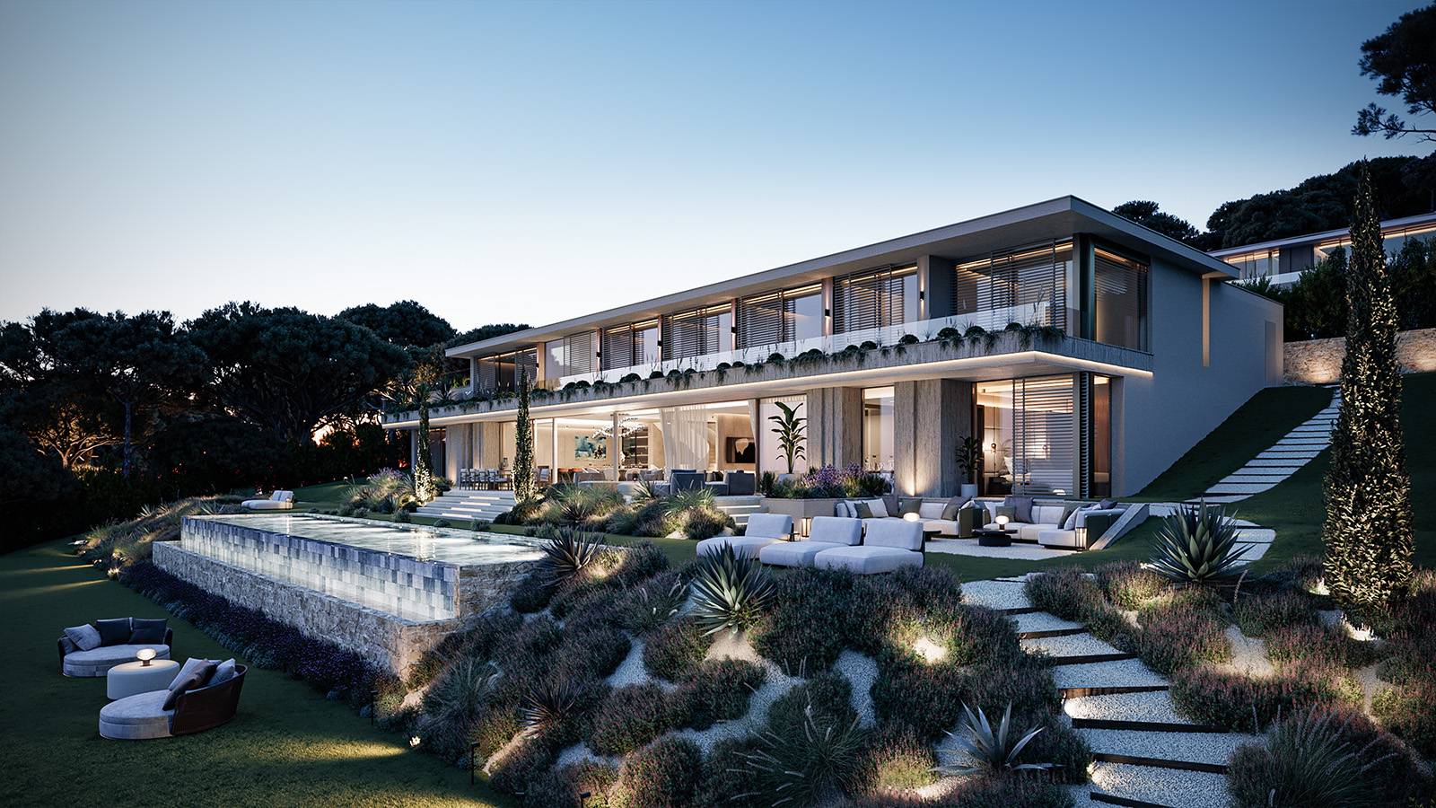 5 plus belles maisons contemporaines d'architecte à St-Tropez Var