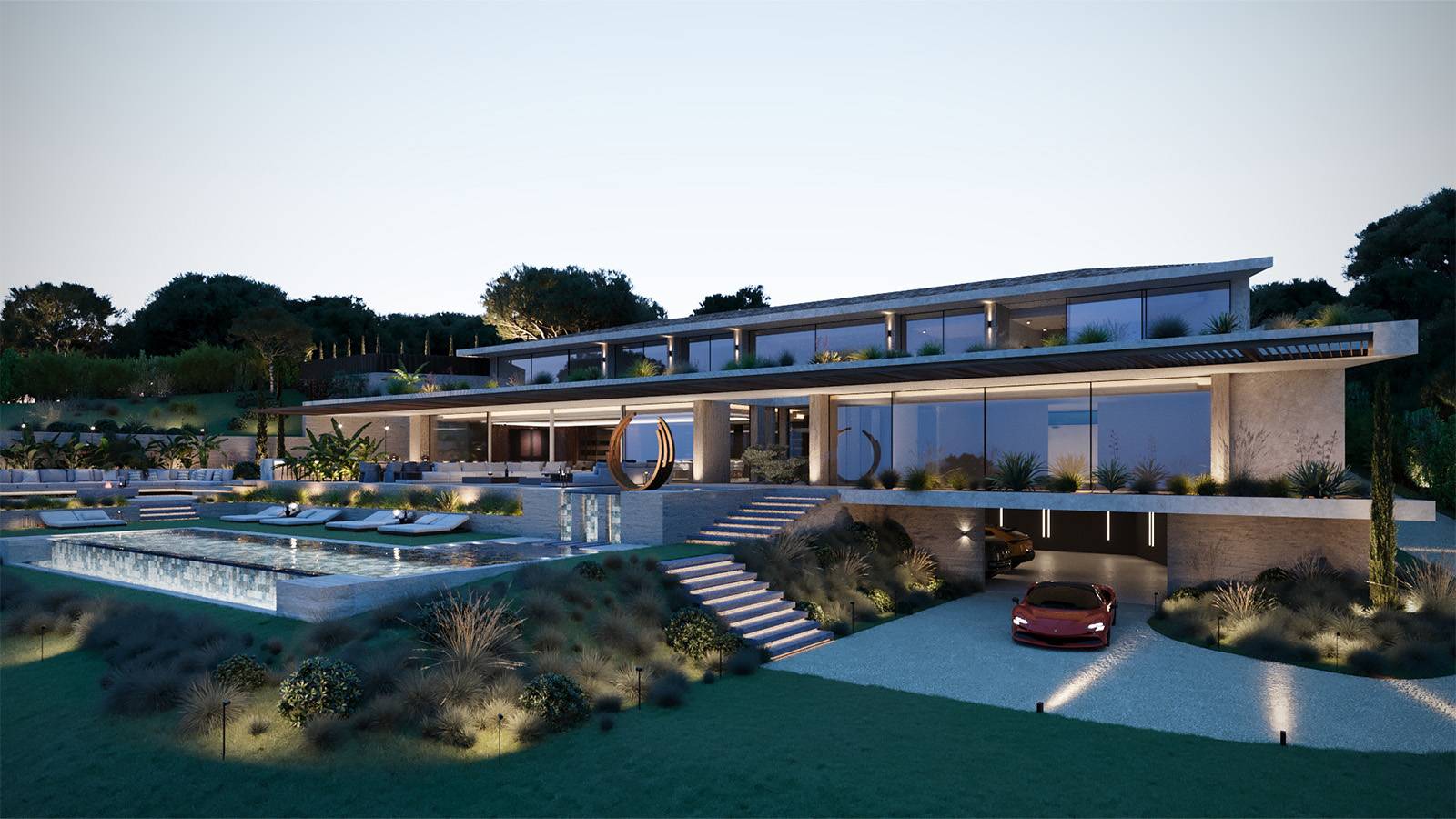 5 plus belles villas contemporaines d'architecte Ste Maxime Var