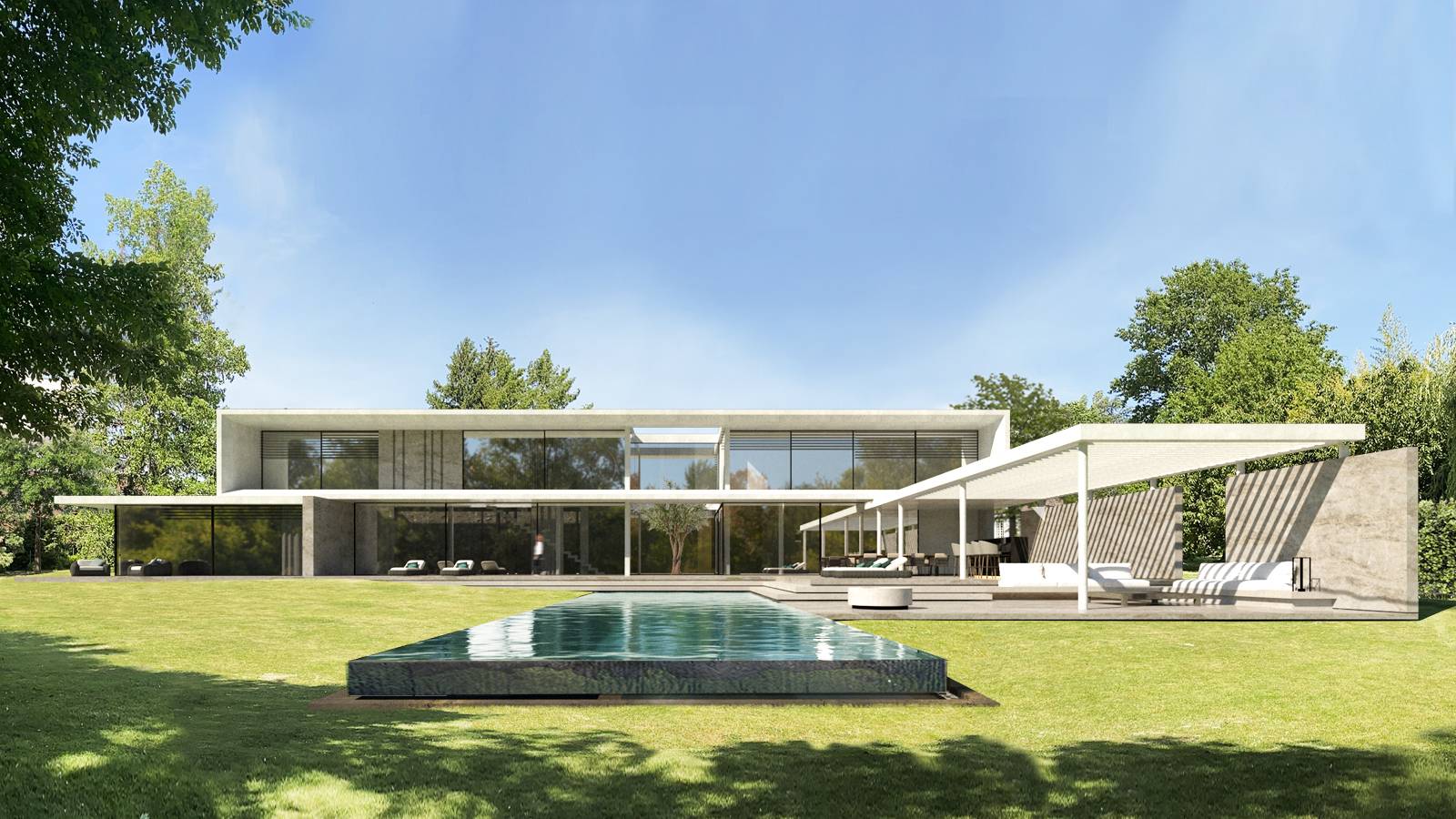 Architecte maison villa moderne luxe Lyon