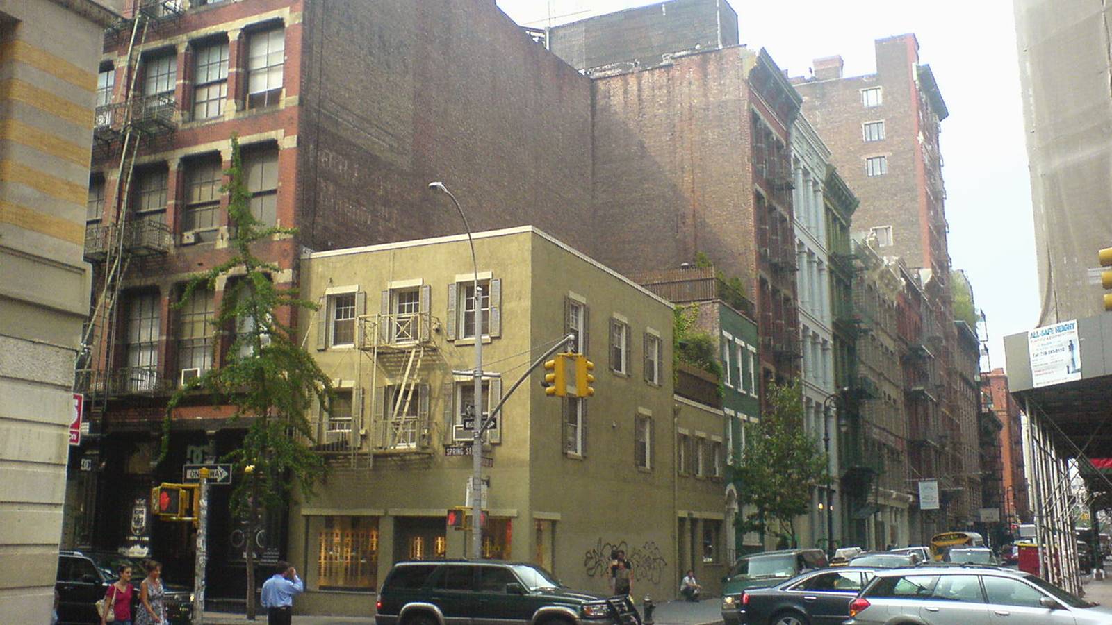 Surélévation d'un immeuble à New York, USA