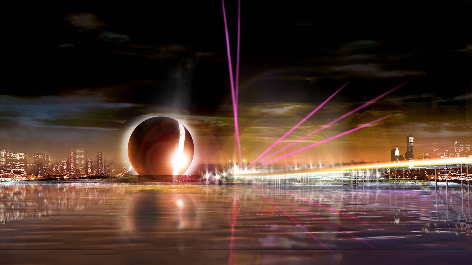 conception d'un opéra à Séoul, Corée du Sud