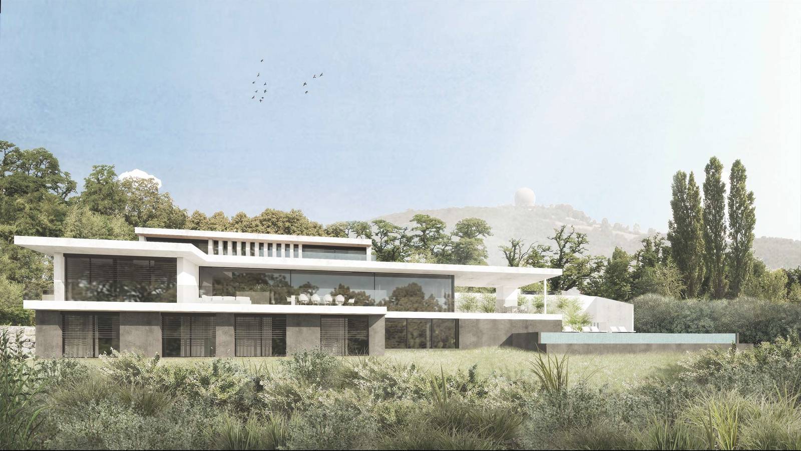 Villa contemporaine la plus luxe France