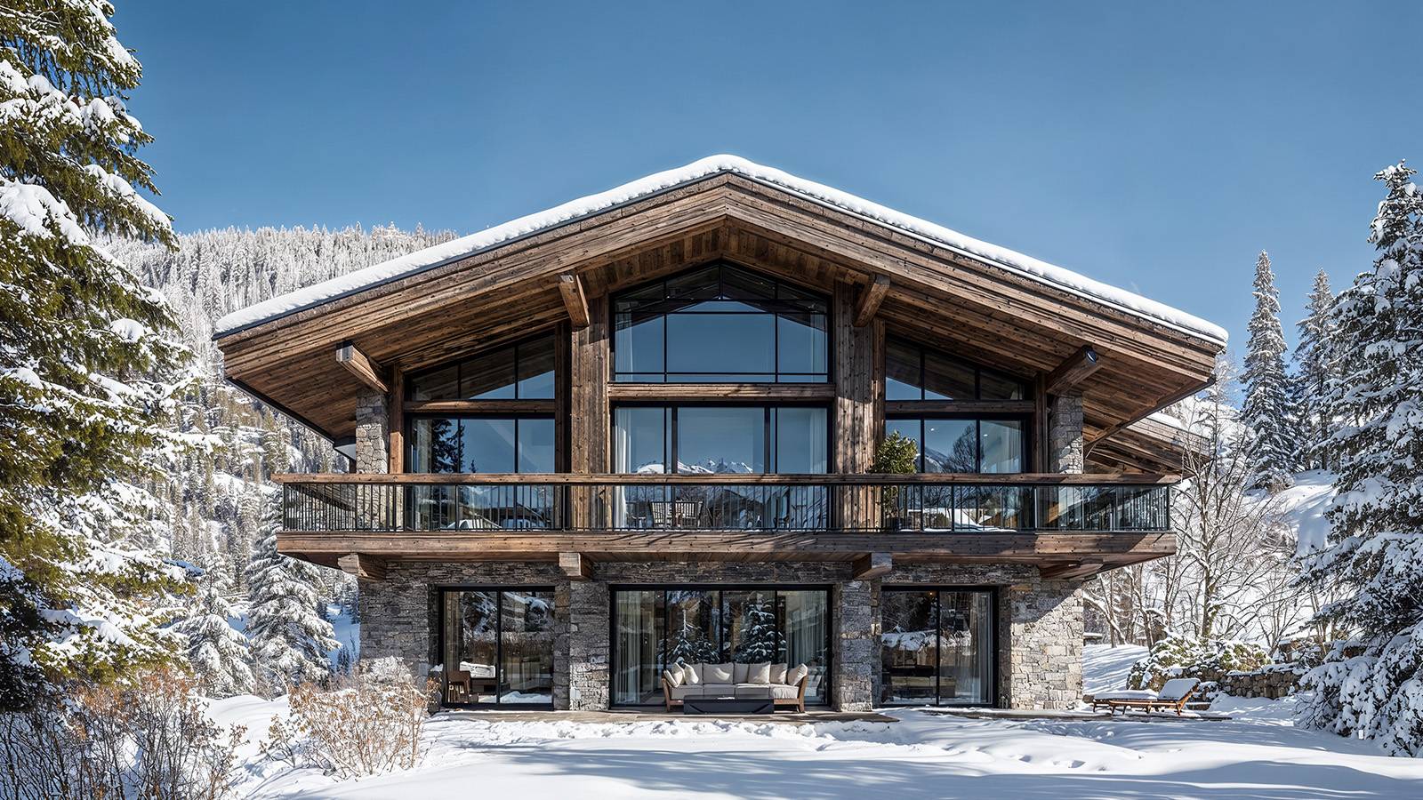 Découvrez nos plus beaux chalets contemporains en bois conçus dans les Alpes