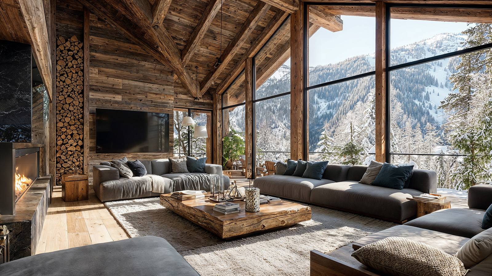 architecte intérieur Val Isère rénovation chalet luxe