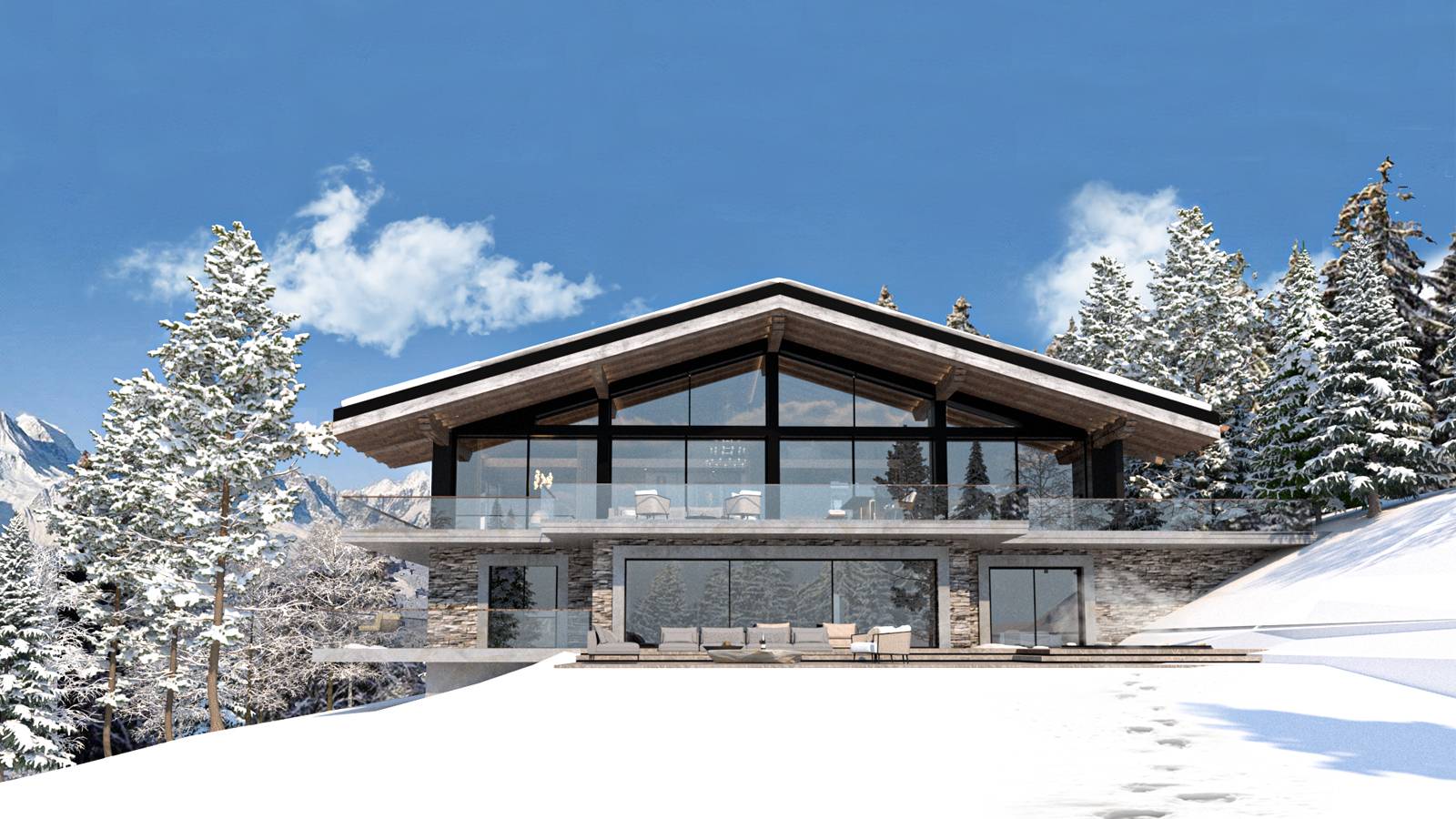 architecte pour chalet de prestige bois