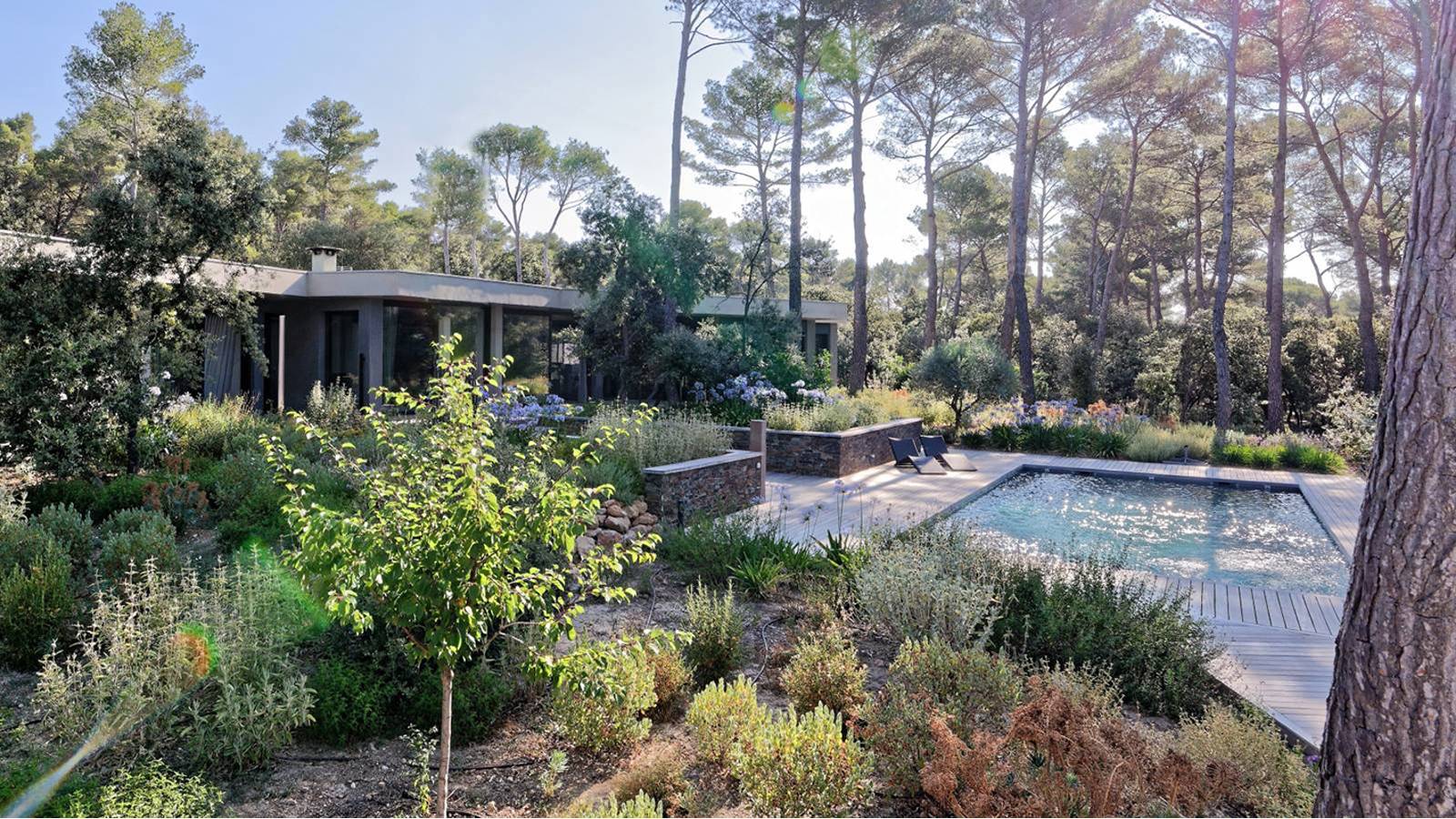 architecte renommé luxe maison Saint Tropez