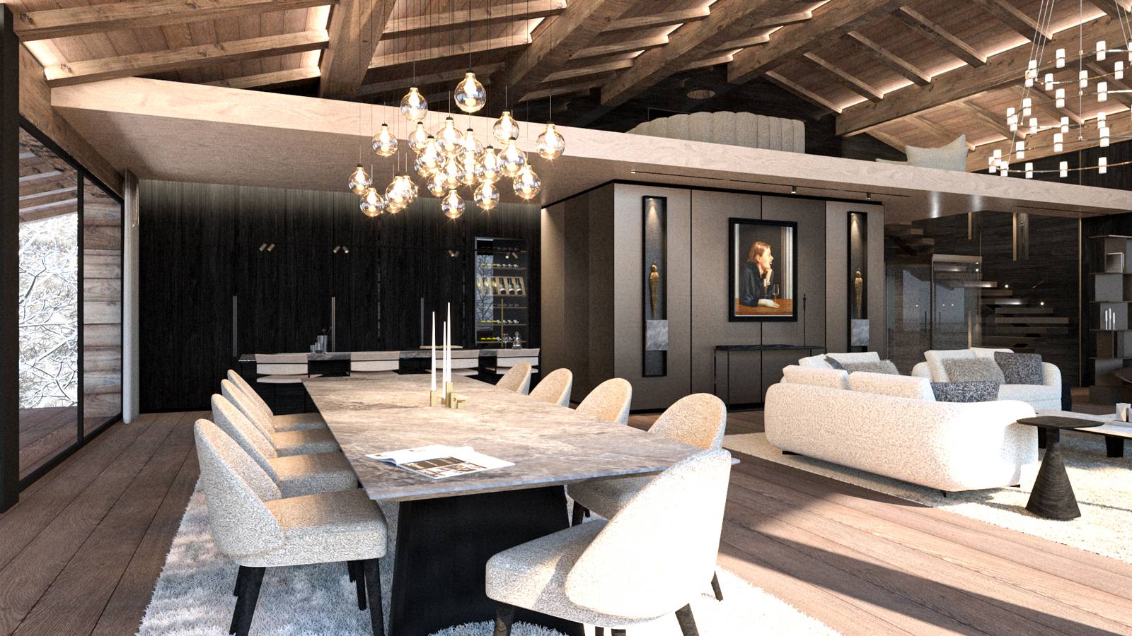 chalet contemporain par architecte Chamonix