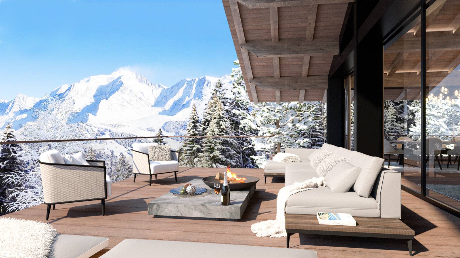 construction chalet par architecte Megève