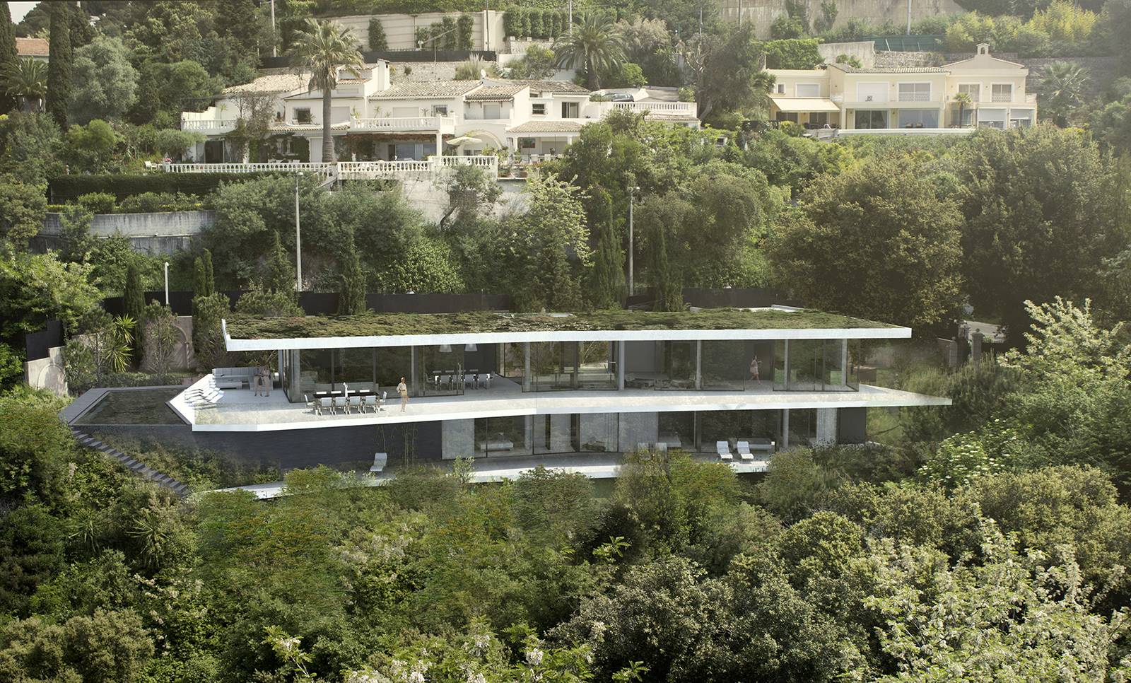 construction villa luxe avec architecte Eze