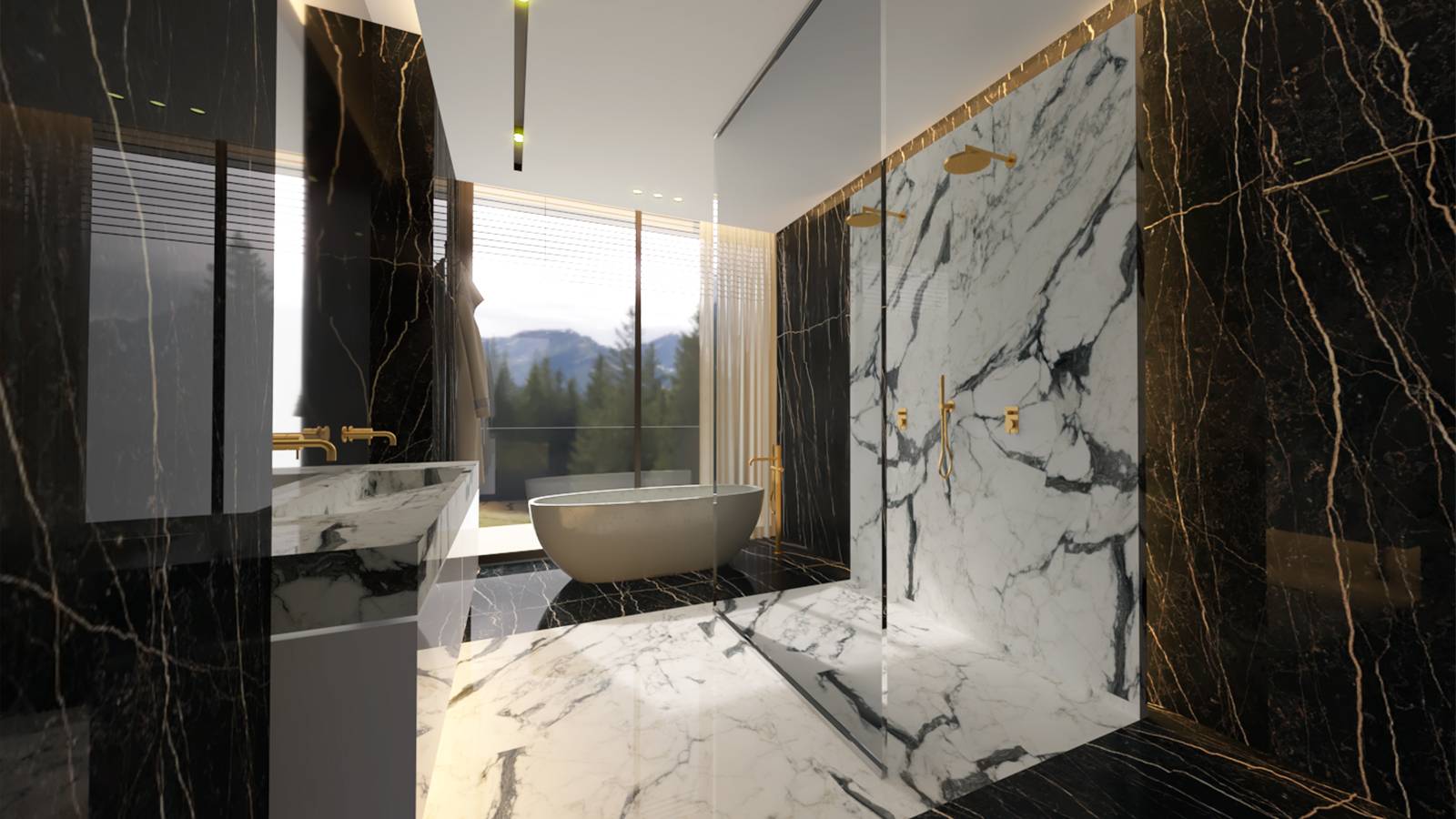 décoration salle de bain architecte Suisse