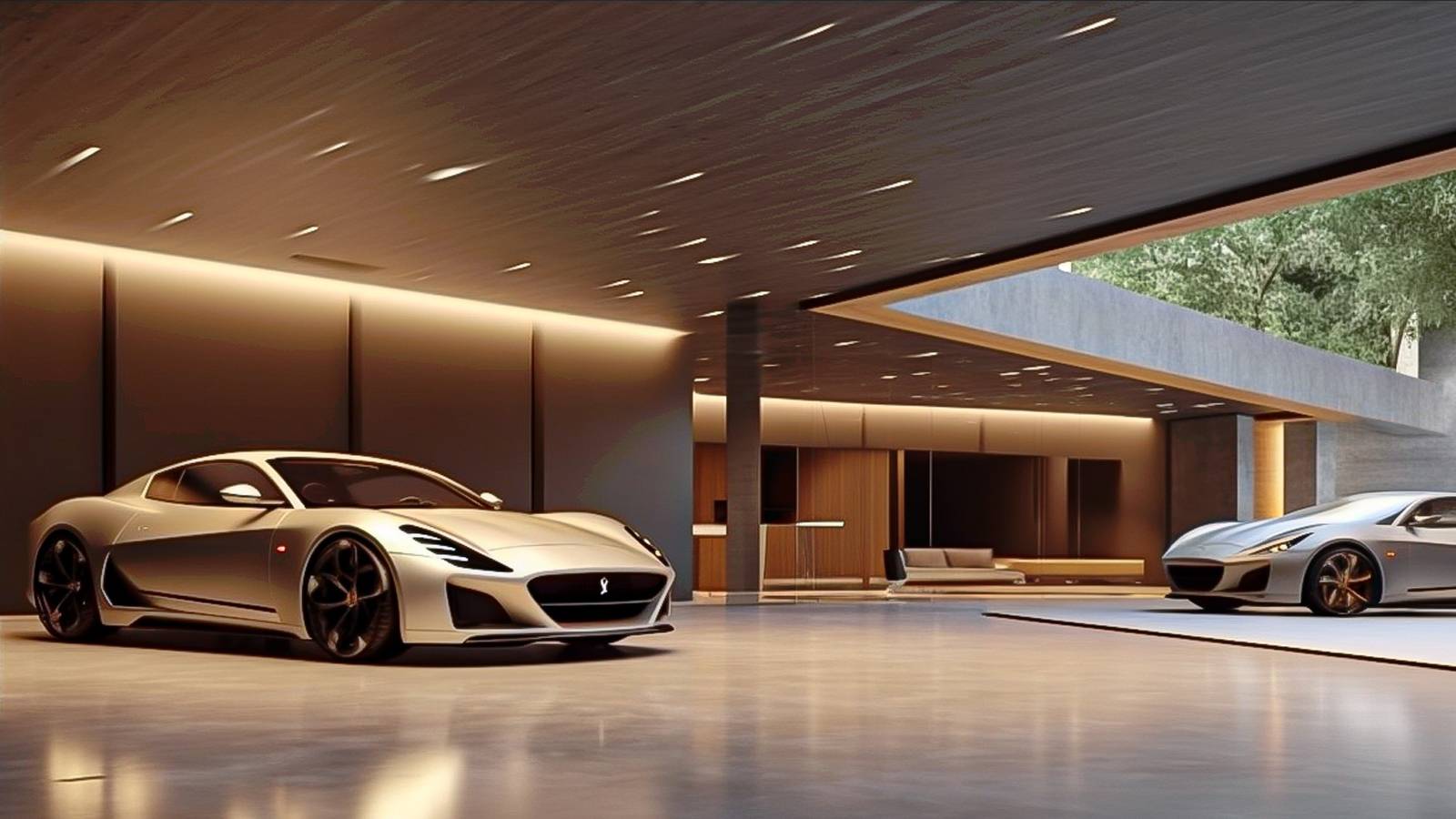 garage design sur mesure voiture luxe sport Cap Antibes