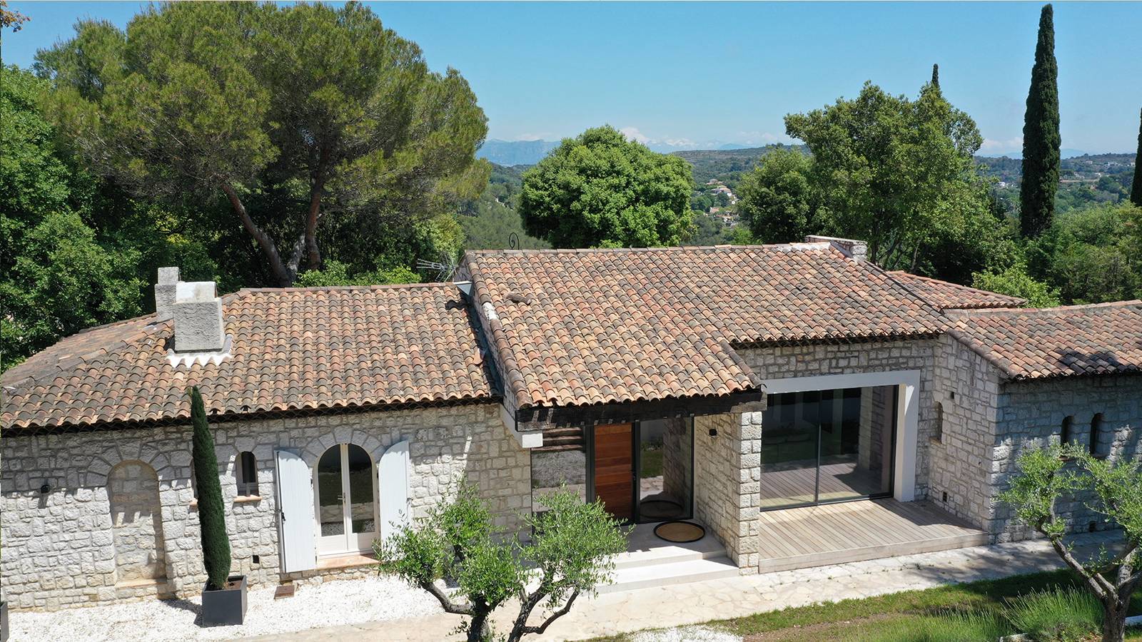 rénovation extension maison haut de gamme Valbonne