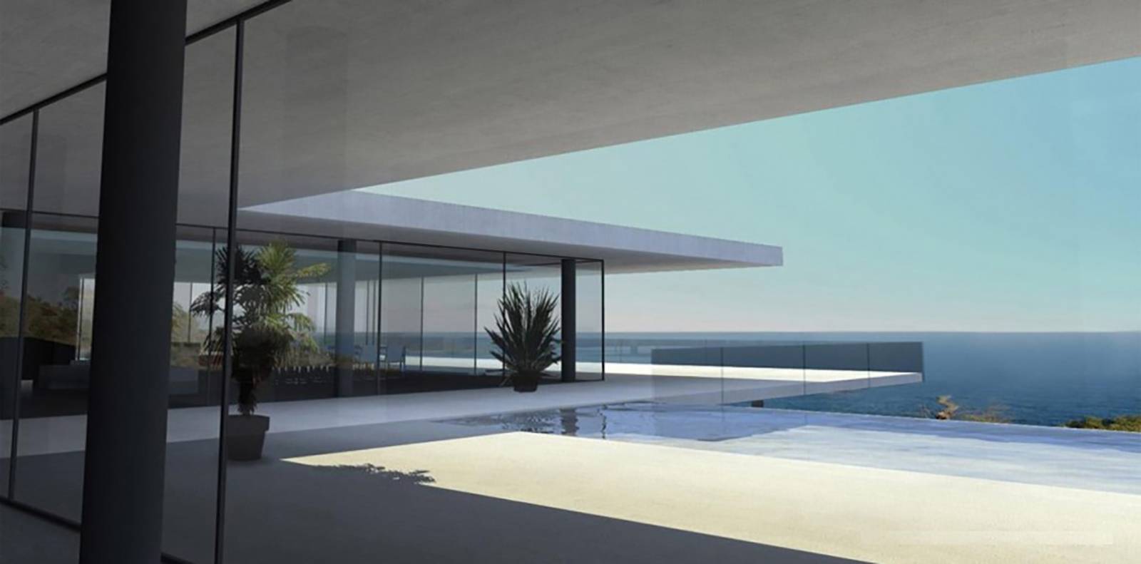maison d'architecte vue mer en Corse
