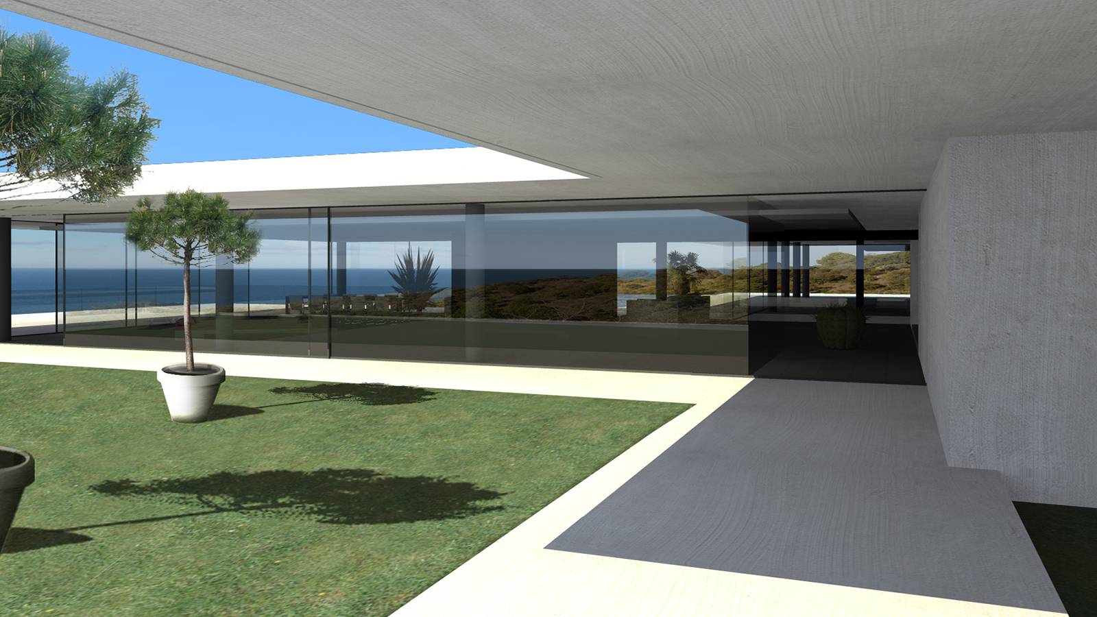 architecte pour villa contemporaine luxe en Corse