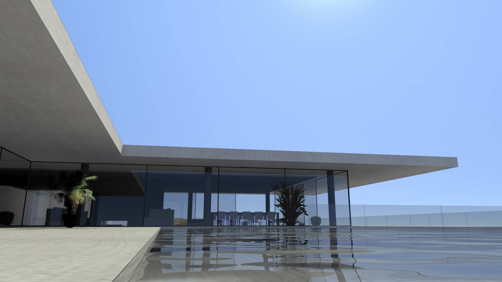villa moderne de luxe en Corse