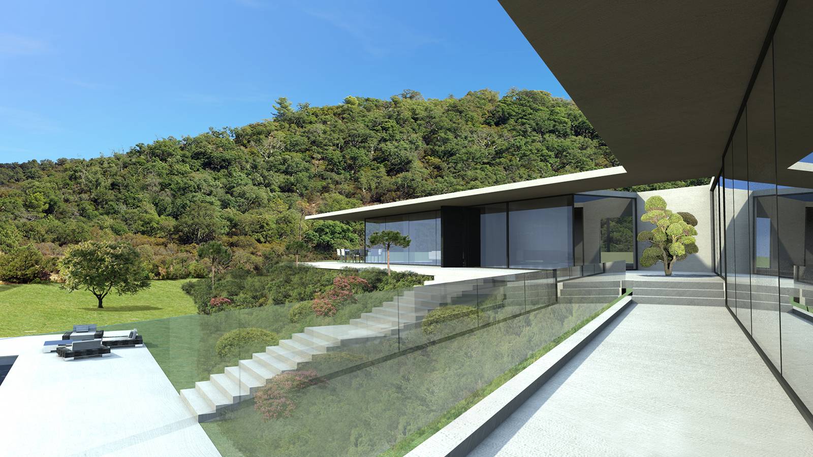 Maison contemporaine de prestige à Saint Tropez