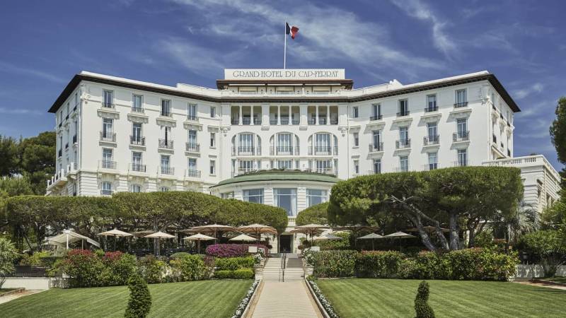 Grand hotel du cap ferrat four Seasons recommandé par architectes Vielliard Francheteau